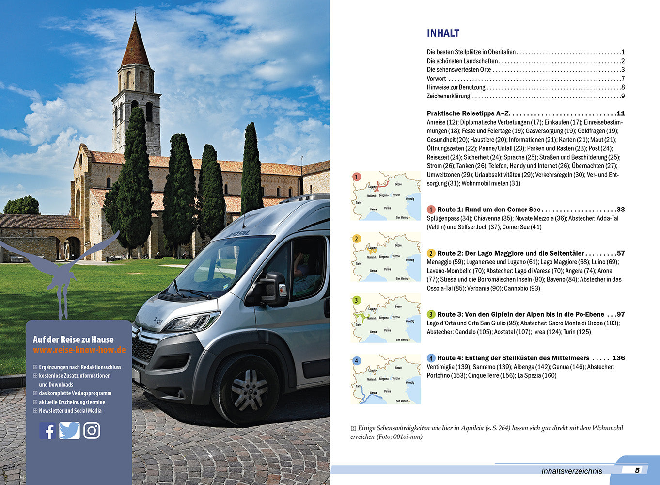 Oberitalien - Wohnmobil-Tourguide - Reise Know-How