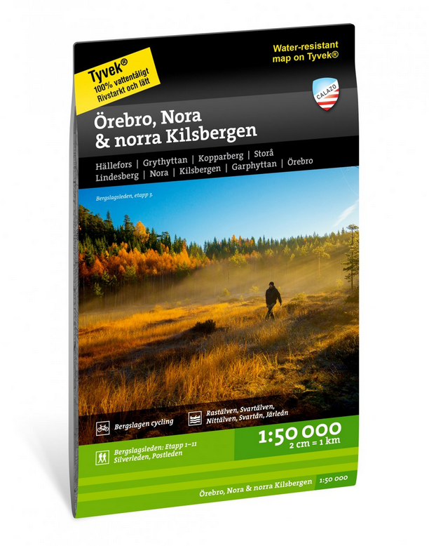 Örebro, Nora & Norra Kilsbergen 1:50.000