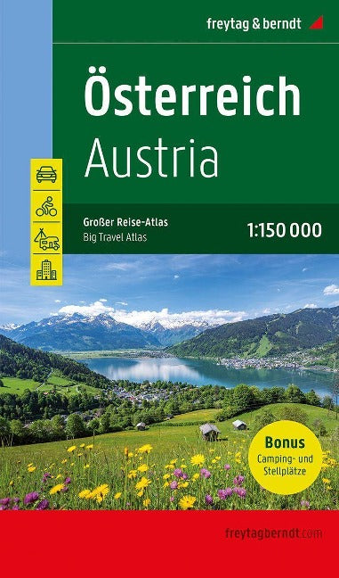 Österreich Autoatlas 1:150.000 -  Freytag & Berndt