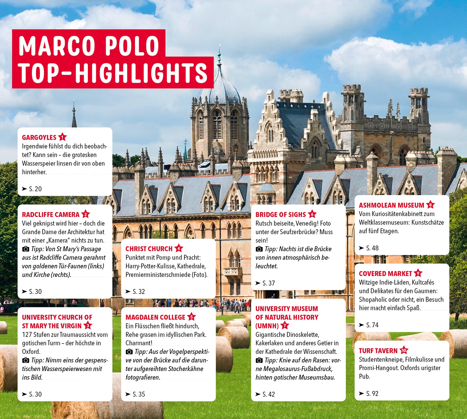 Oxford - MARCO POLO Reiseführer