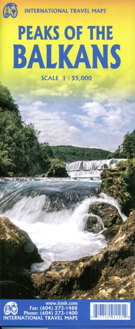 Peaks of the Balkans - 1:55.000