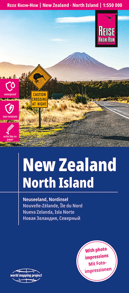 Neuseeland, Nordinsel (1:550.000) - Reise know-how