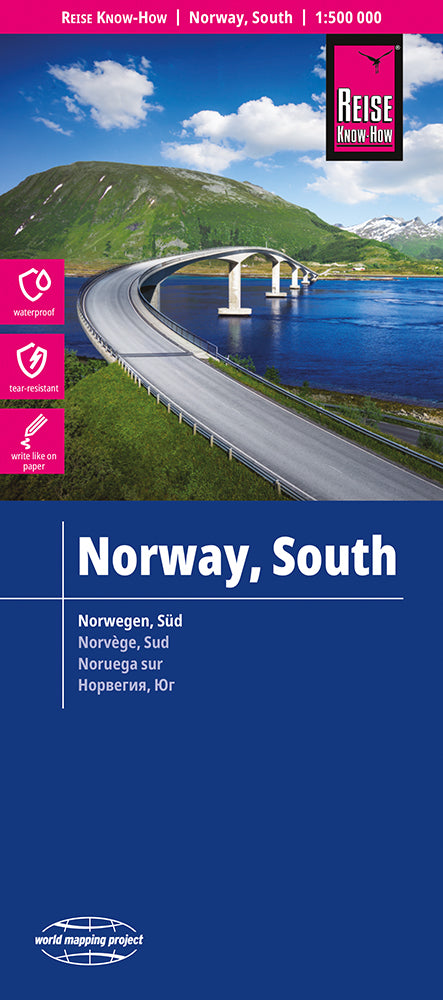 Norwegen, Süd 1:500.000 - Reise Know How