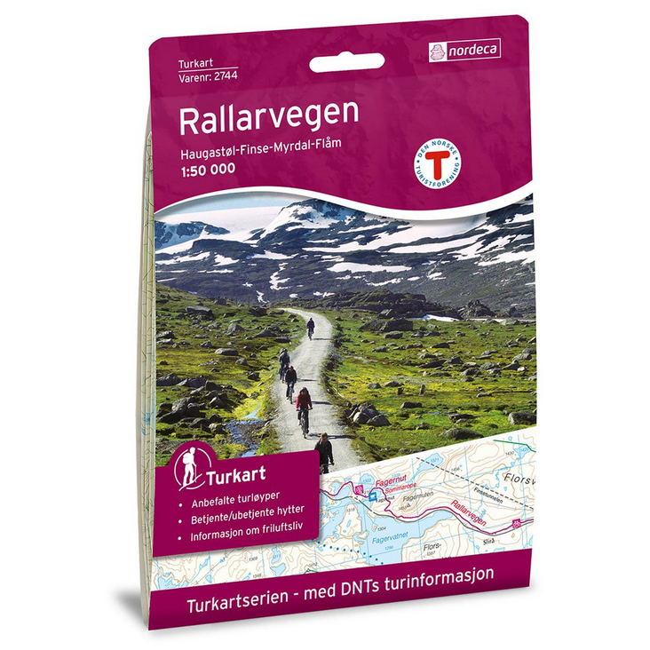 Rallarvegen 1:50.000 - Turkart