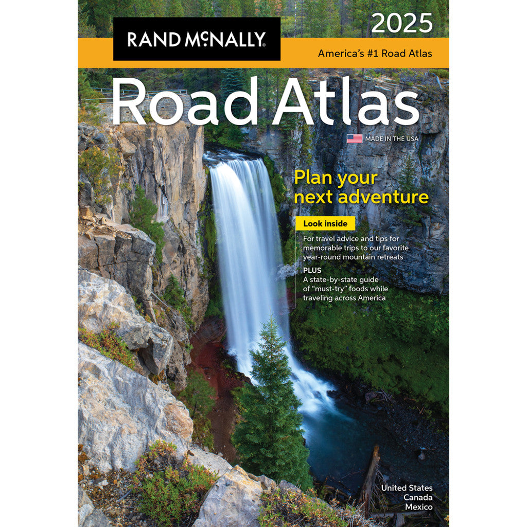 2025 USA Road Atlas Rand McNally Straßenatlas Amerika