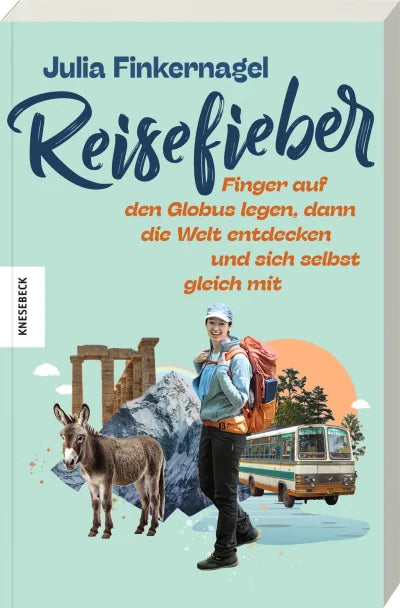 Reisefieber - Finger auf den Globus legen, dann die Welt entdecken und sich selbst gleich