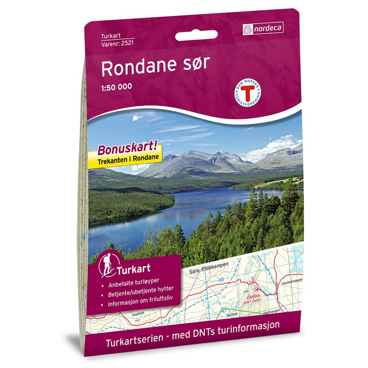 Rondane Sør 1:50.000 - Turkart