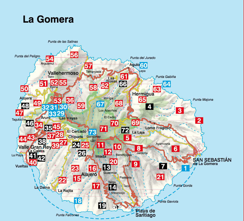La Gomera - Rother Wanderführer