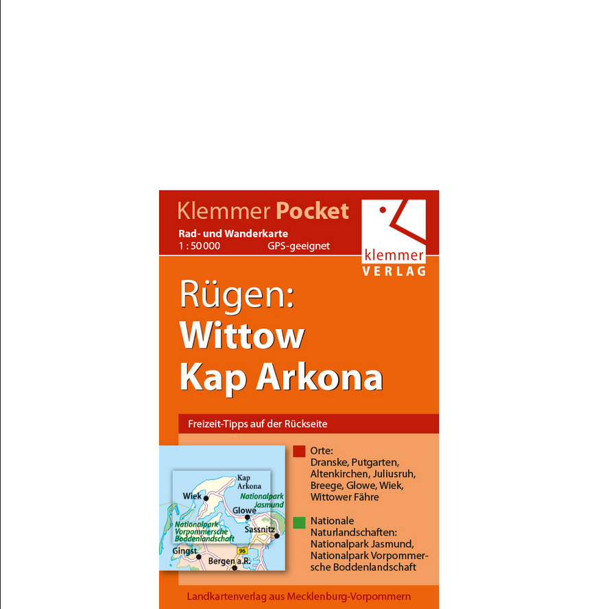 Rügen: Wittow, Kap Arkona - 1:50.000