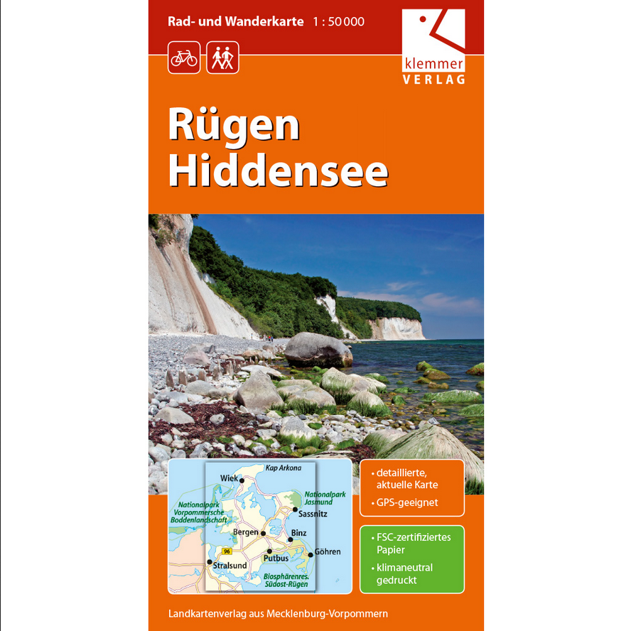 Rügen – Hiddensee - 1:50.000