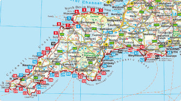 South West Coast Path Englands Südwestküste - Rother Wanderführer
