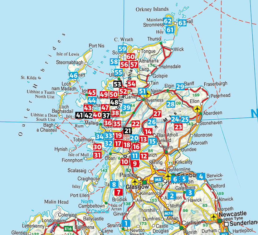 Schottland - Rother Wanderführer