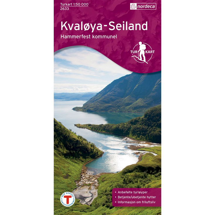 Kvaløya - Seiland 1:50.000 - Turkart