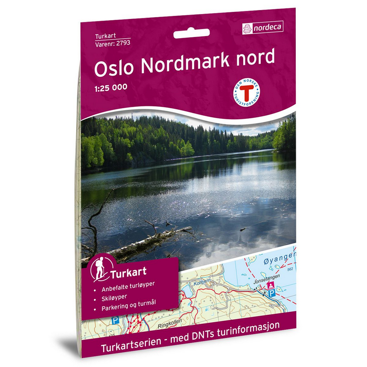 Oslo Nordmark nord 1:25.000 - Turkart