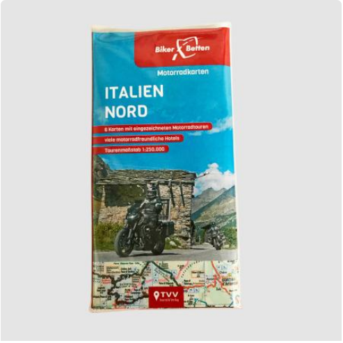 Italien Nord 1:250.000 - Motorradkarten FolyMaps