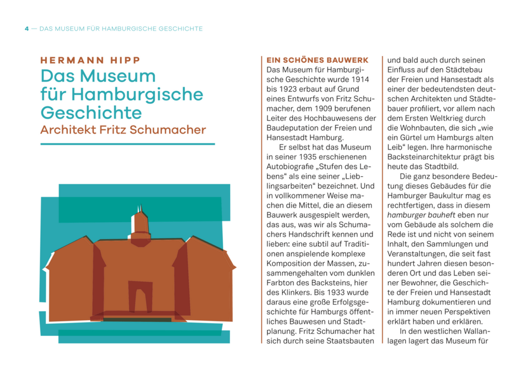 Das Museum für Hamburgische Geschichte - hamburger bauheft 23