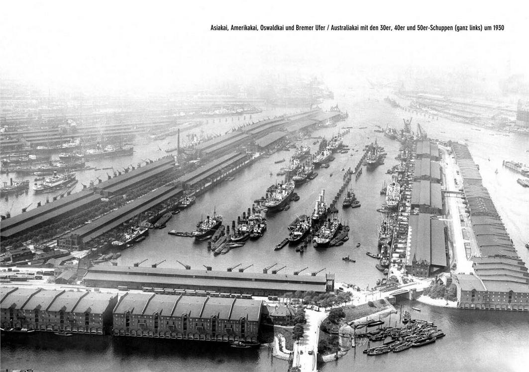 50er Schuppen im Hafen 1907-1912 - hamburger bauheft 05