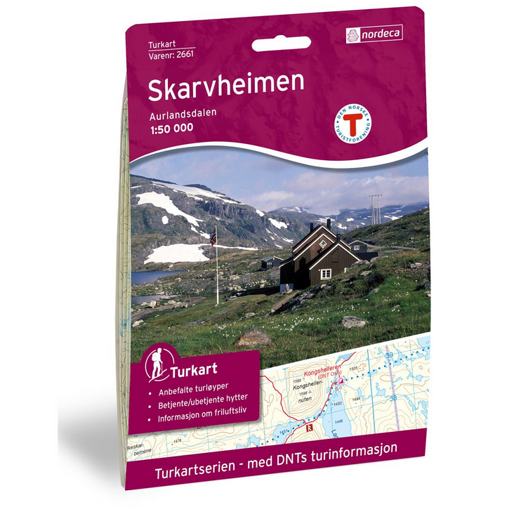 Skarvheimen 1:50.000 - Turkart