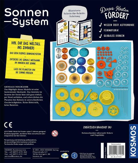 Sonnensystem Experimentierkasten - Franckh-Kosmos