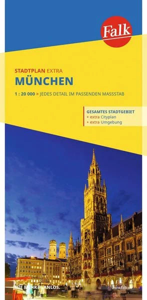Falk Stadtplan Extra München 1:20.000