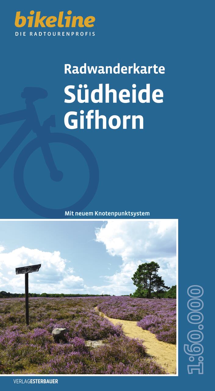 Radwanderkarte Südheide Gifhorn - 1:75.000