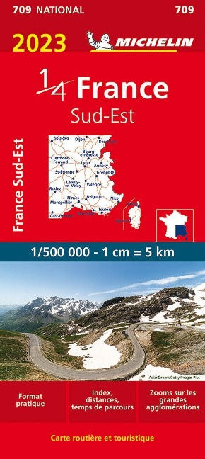 Südostfrankreich 709 1:500.000 - Michelin-Karten