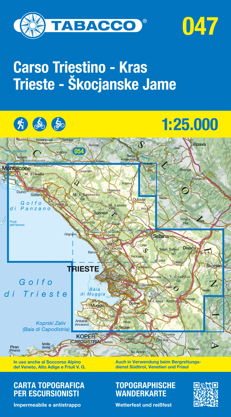 Tabacco Wanderkarten 1:25.000 (Alpen, Südtirol, Dolomiten)