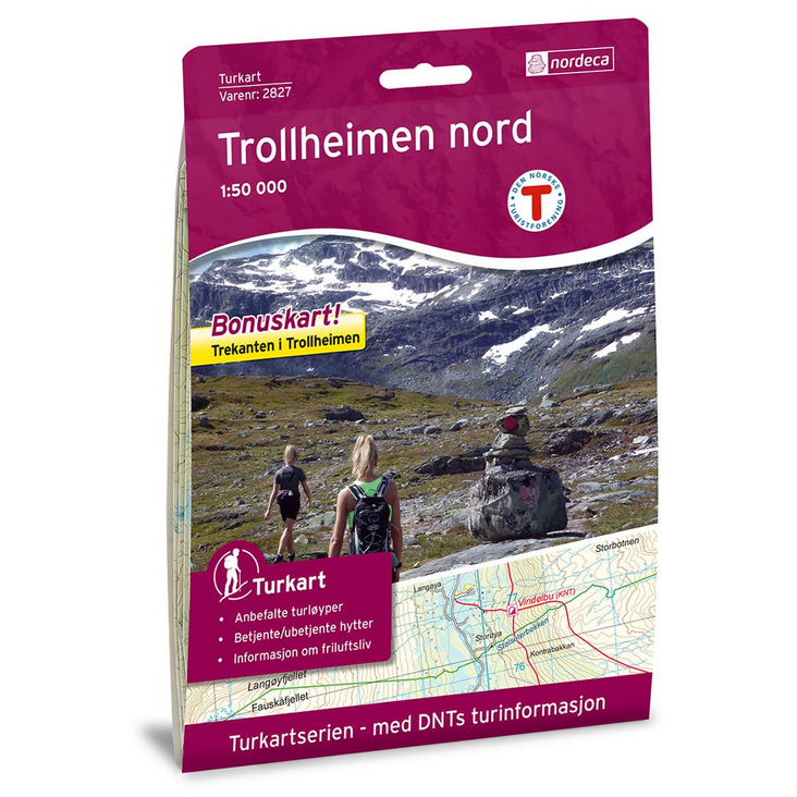 Trollheimen Nord 1:50.000 - Turkart