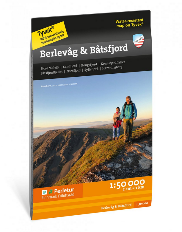 Turkart Berlevåg & Båtsfjord 1:50.000