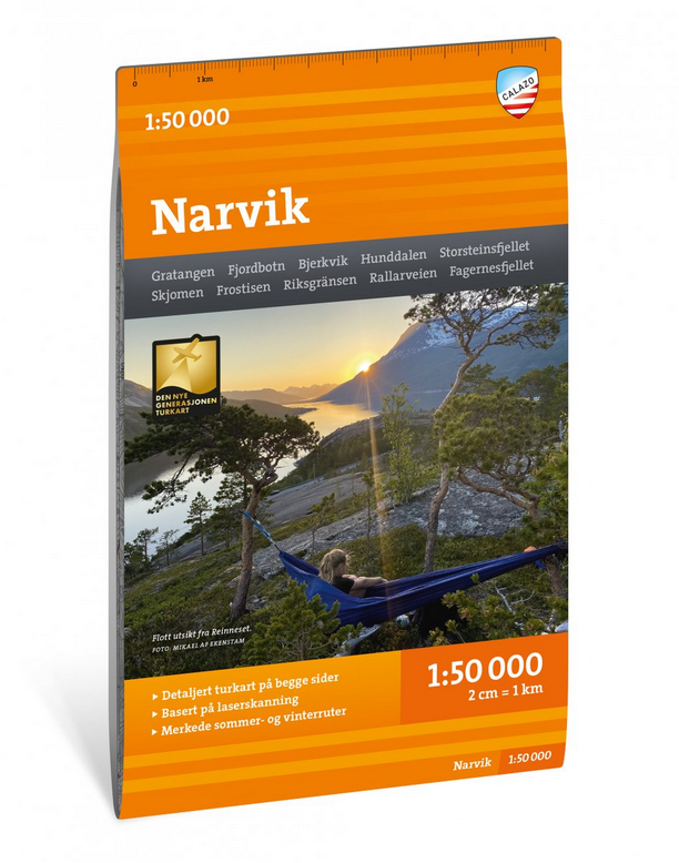 Turkart Narvik 1:50.000