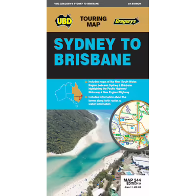 Sydney to Brisbane Street Map