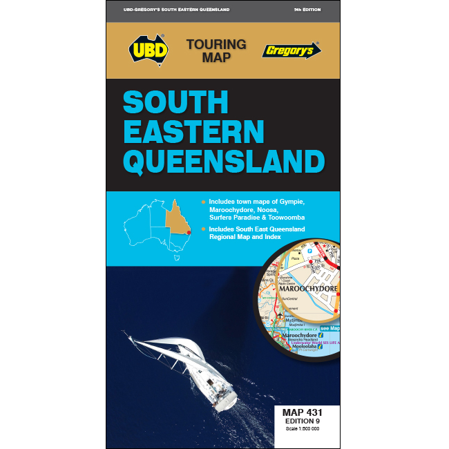 South Eastern Queensland Touring Map