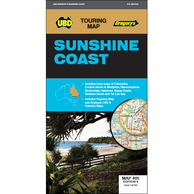 Sunshine Coast Touring Map