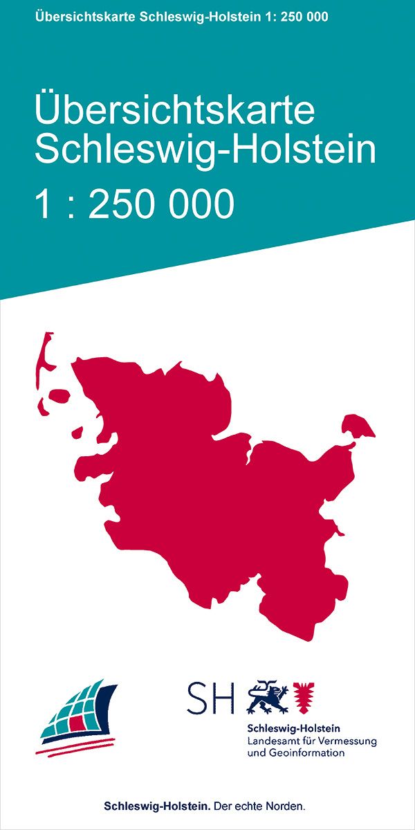 Übersichtskarte Schleswig-Holstein 1:250.000