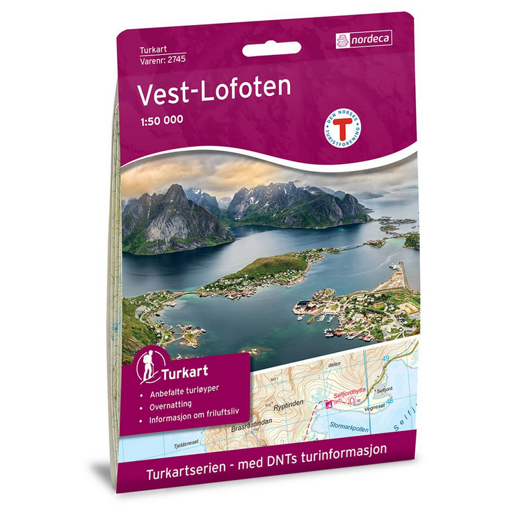 Vest-Lofoten 1:50.000 - Turkart