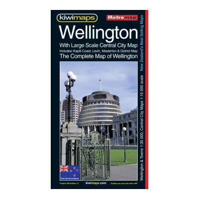 Wellington Stadtplan Kiwimaps