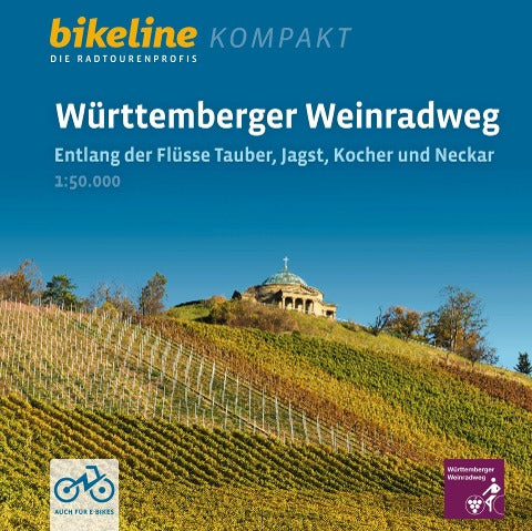 Württemberger Weinradweg - bikeline Kompakt