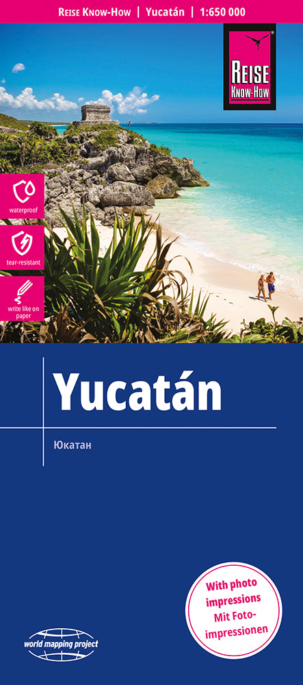 Halbinsel Yucatan 1:650.000 - Reise Know How