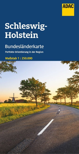 Schleswig-Holstein und Hamburg 1:250.000 - ADAC Bundesländerkarte