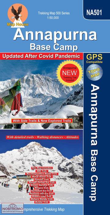 NA501 Annapurna Base Camp 1:50.000 - Himalayan MapHouse