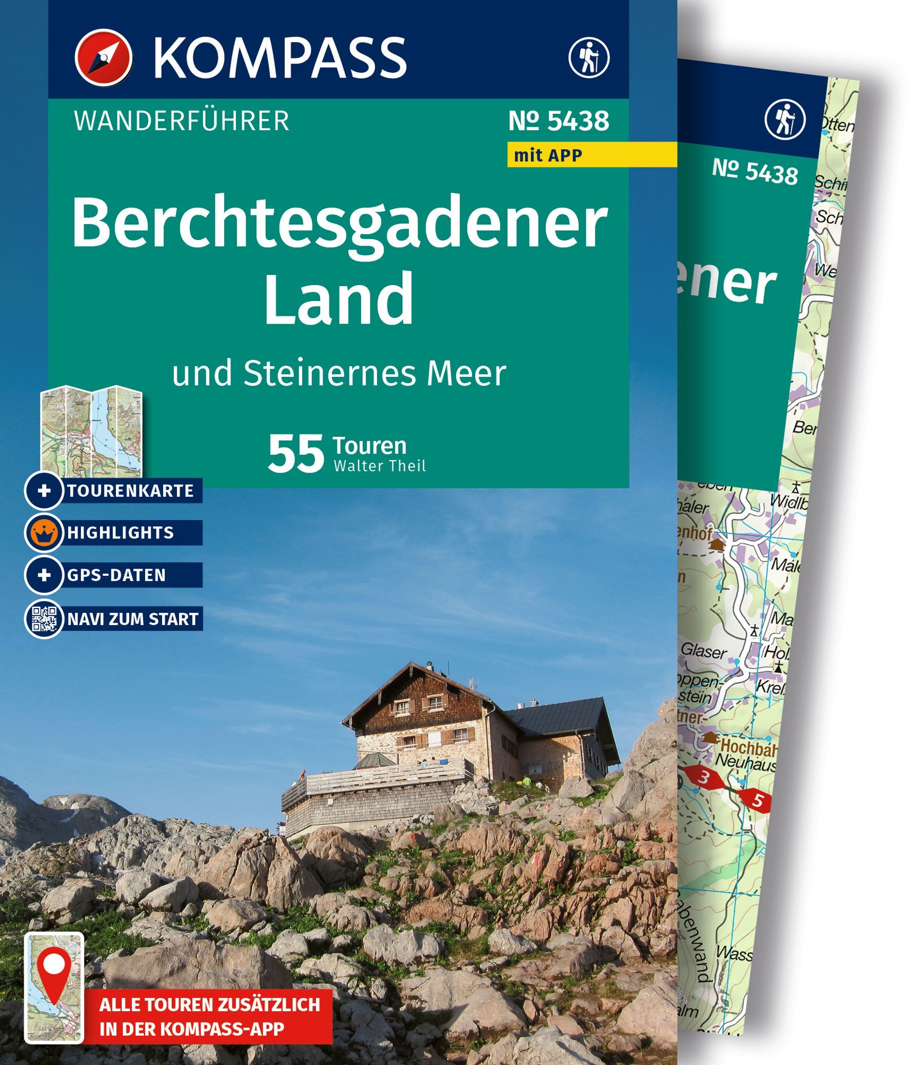Berchtesgadener Land und Steinernes Meer - KOMPASS Wanderführer
