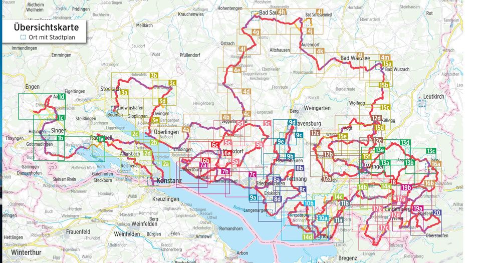 Bodensee-Allgäu - Bikeline Radtourenbuch