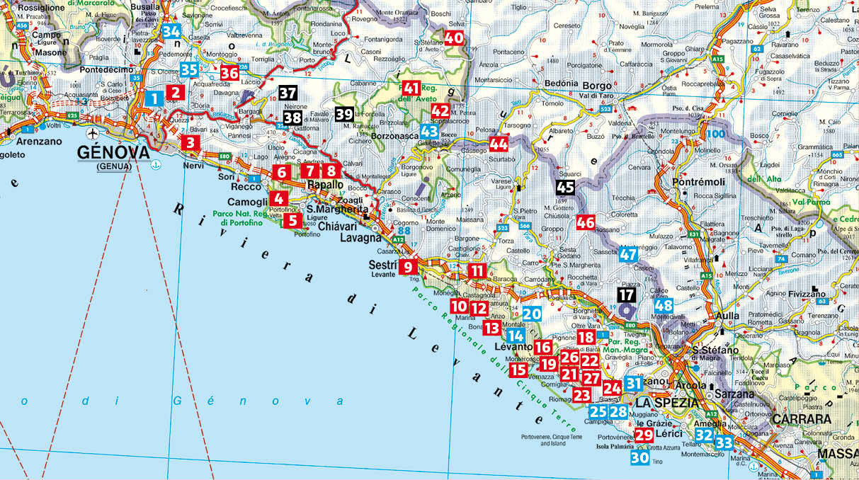 Cinque Terre  - Rother Wanderführer