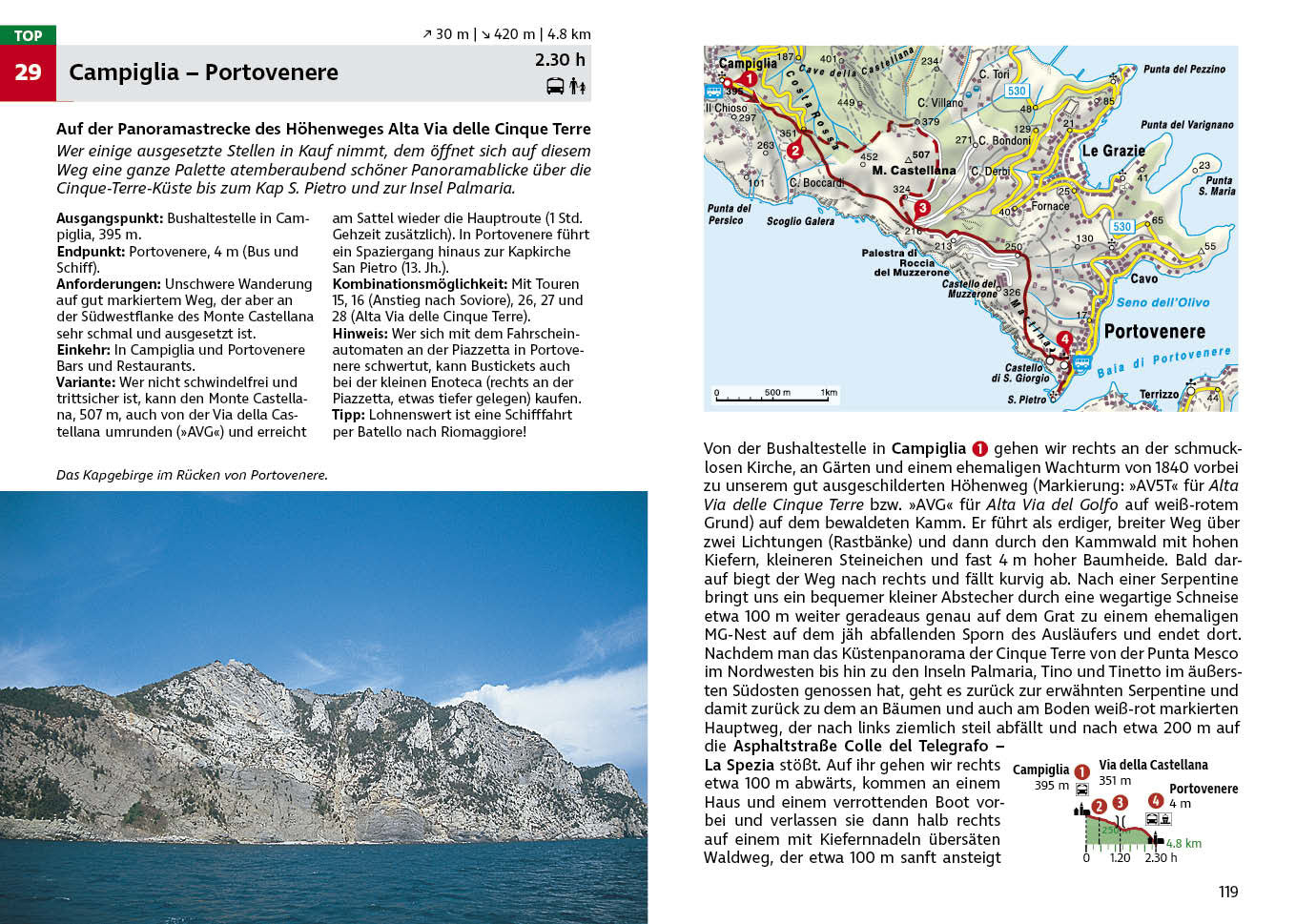 Cinque Terre  - Rother Wanderführer