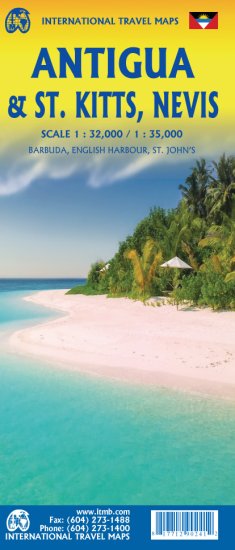 Antigua & St. Kitts, Nevis 1:32.000 / 1:35.000  - ITM