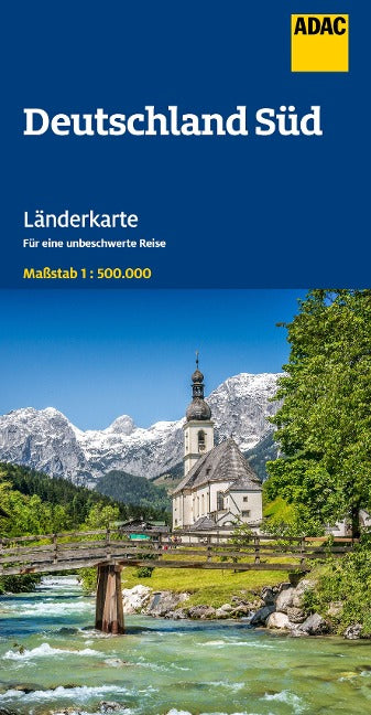 Deutschland Süd 1:500.000 - ADAC Länderkarte