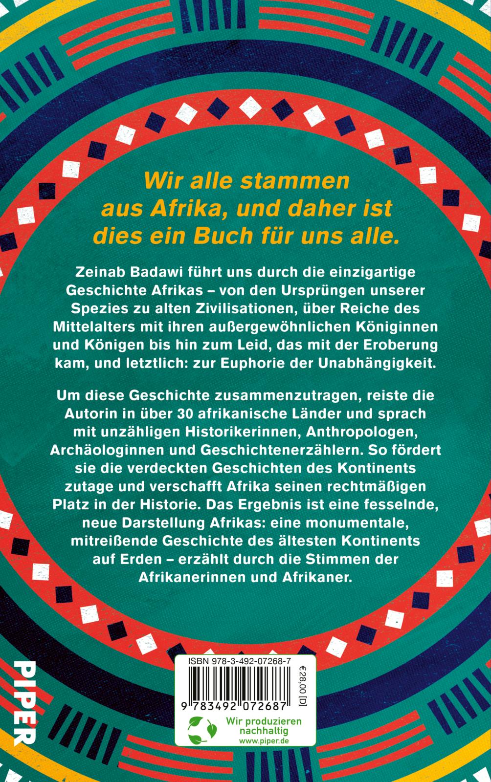 Eine afrikanische Geschichte Afrikas von Zeinab Badawi