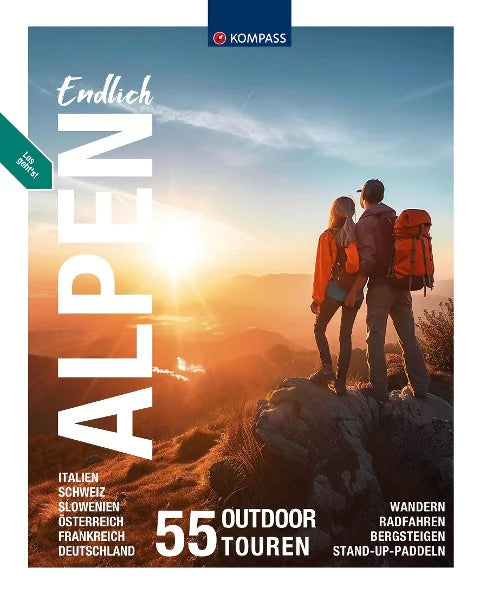 Endlich Alpen Bildband  55 Outdoor Touren