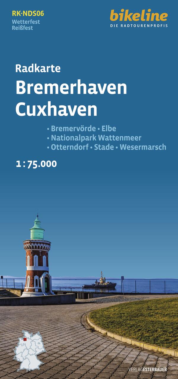 Bremerhaven, Cuxhaven - 1:75.000