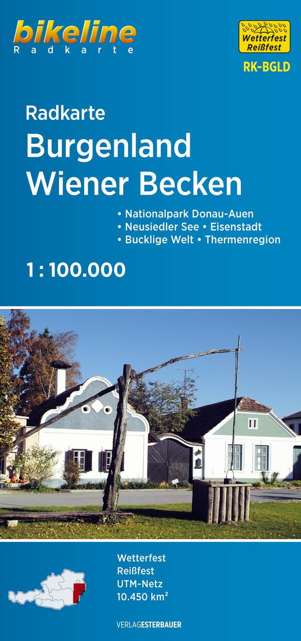 Burgenland, Wiener Becken - 1:100.000